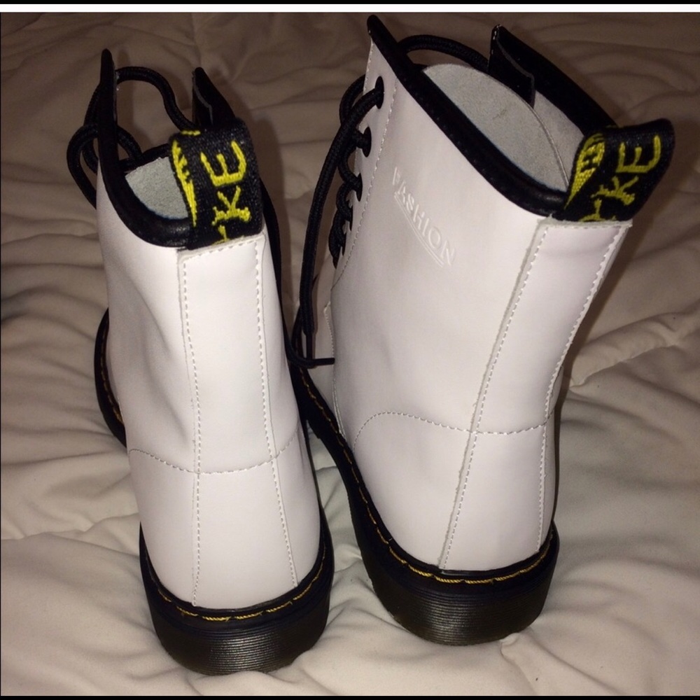 White boots